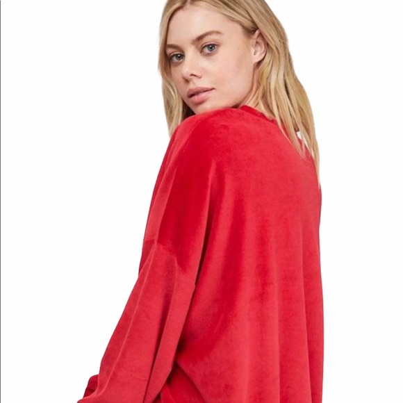 Last 1 • Cotton Velour Sweatshirt - Picture 3 of 6
